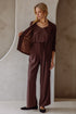 RACHEL SHIRRED SLEEVE BLAZER